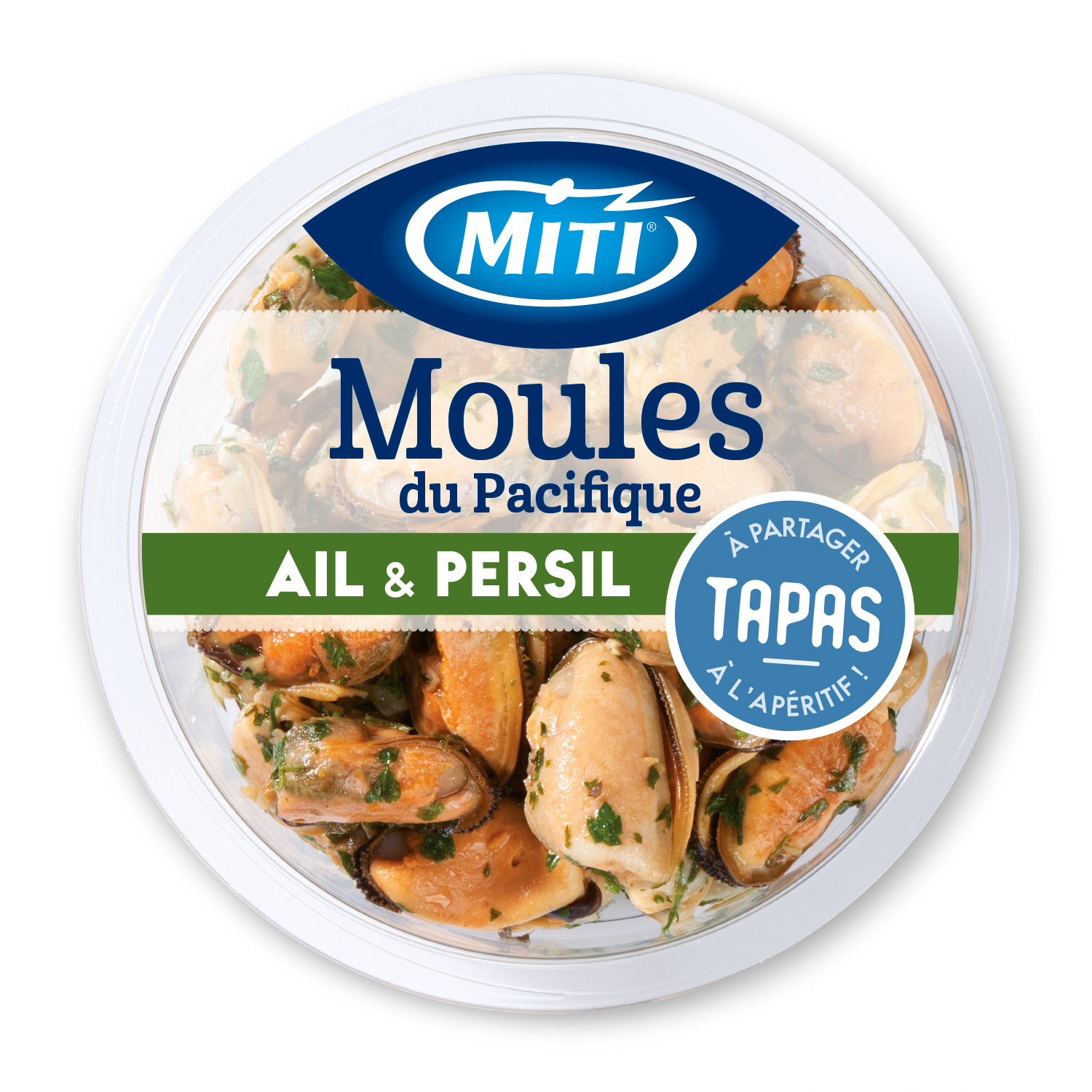 Moules Apéritif Ail Persil